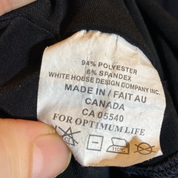 Sympli Black High Rise Leggings Size 6 - Picture 4 of 5